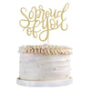 Qertesl So Proud of You Cake Topper,2026 Graduation Cake Topper