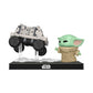 Funko Pop! Moments: Mandalorian & Grogu - Grogu with Polar Mouse Droid - Collectable Vinyl Figure - Gift Idea - Official Merchandise - Toys for Kids &