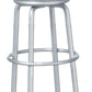 Dollhouse Miniature Tall Table W/2 Stools, Black #T5915