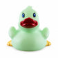 DUCKY CITY 3" Glow in The Dark Rubber Duck [Sealed Hole, Floats Upright] - Baby Safe Bathtub Bathing Toy