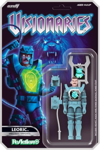 Super7 Visionaries Reaction+ Wave 01 - Leoric Action Figure
