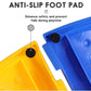 MOCUTEEN Kids Balance Beam Stepping Stones - 4 PCS, Non-Slip Textured Surface with Rubber Pads, Supports Up to 220LBS, Promotes Agility