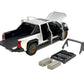 MiJo Exclusives Toyota Tacoma Trailhunter Diecast Model, 1:24 Scale, Black, 2025 (Silver)