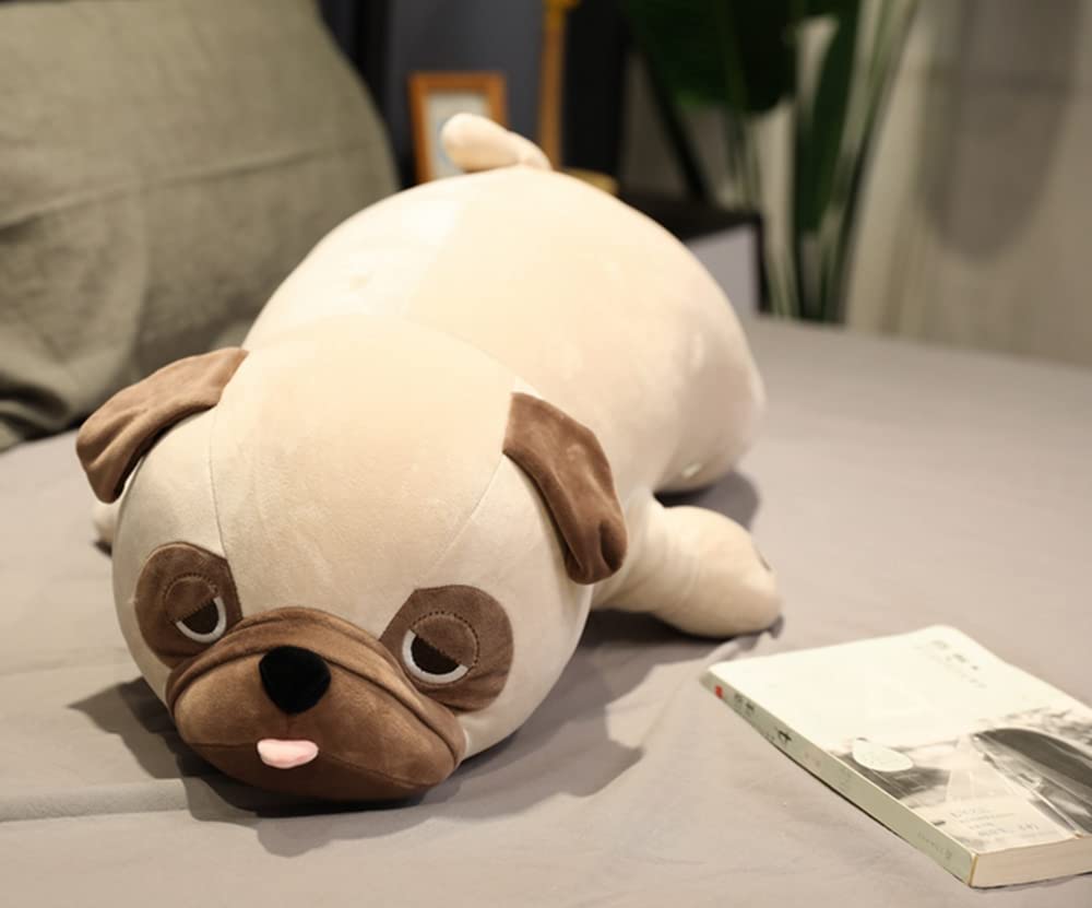 JOSON 20" Stuffed Animal - Pug Plush Pillow Pillow Toy - Boys and Girls Birthday …