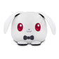 TeeTurtle Glow in The Dark Halloween Bunny 4" Plushie - Cute Kawaii Spooky Stuffed Animal