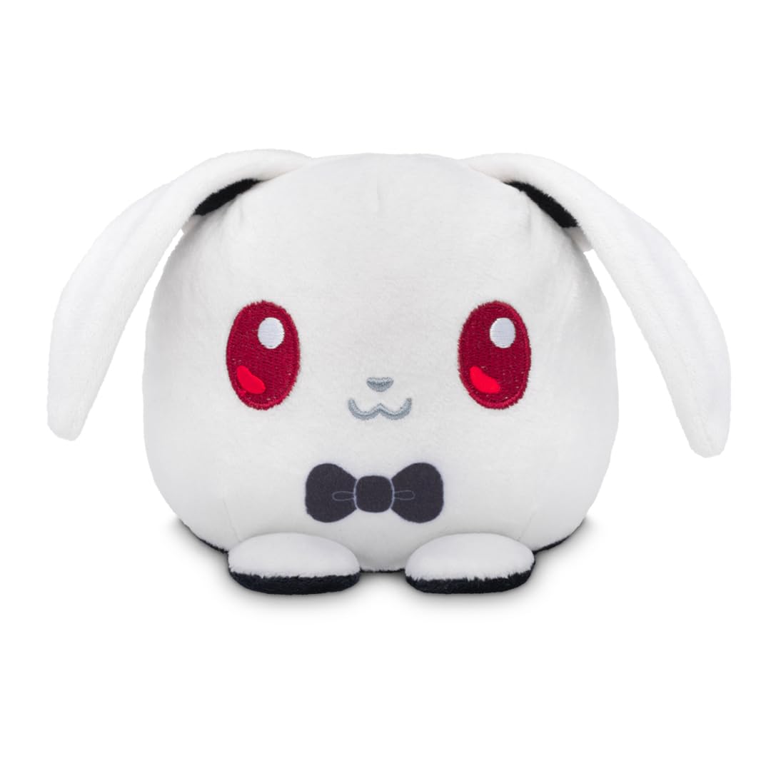 TeeTurtle Glow in The Dark Halloween Bunny 4" Plushie - Cute Kawaii Spooky Stuffed Animal
