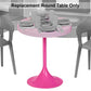 Replacement Part for Barbie Doll Dreamhouse Doll House Playset HMX10 - Replacement Pink Round Table