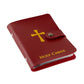 Amazing Saints Holy Card Holder Maroon Carrying Case up to 40 Cards
