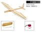 Dancing Wings Hobby Balsa Wood Electric Glider F16 Sunbird Remote Control Laser Cut Kit Un-Assembled for Adults (F1602)