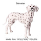 FLORMOON Animal Figures Realistic Dalmatian Plastic Early Educational Toys Cupcake Topper Party Gift for Kids 2+ Year Old(Large Size)