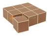 Kid Advance Montessori 9 Wooden Thousand Cubes
