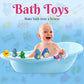 Dimple Bath Toys Set of 20 Vinyl Non-Toxic Floating Ocean Sea Animal Bathtub Toy, Assorted Colors and Shapes, Squeeze to Spray! Tons of Fun, Great