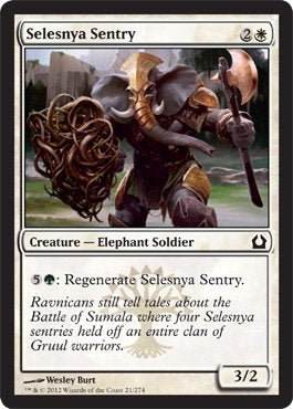Magic: the Gathering - Selesnya Sentry (21) - Return to Ravnica