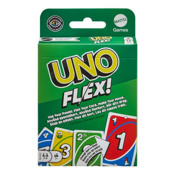UNO Flex Card Game, Fun Games for Adult And Party Game Night, 2 To 6 Players