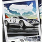 Hot Wheels National Icons Collection - Silver Series Premium 4?Car Die?Cast Set, 1:64 Scale, Ages 3+ (Bundle of 4)