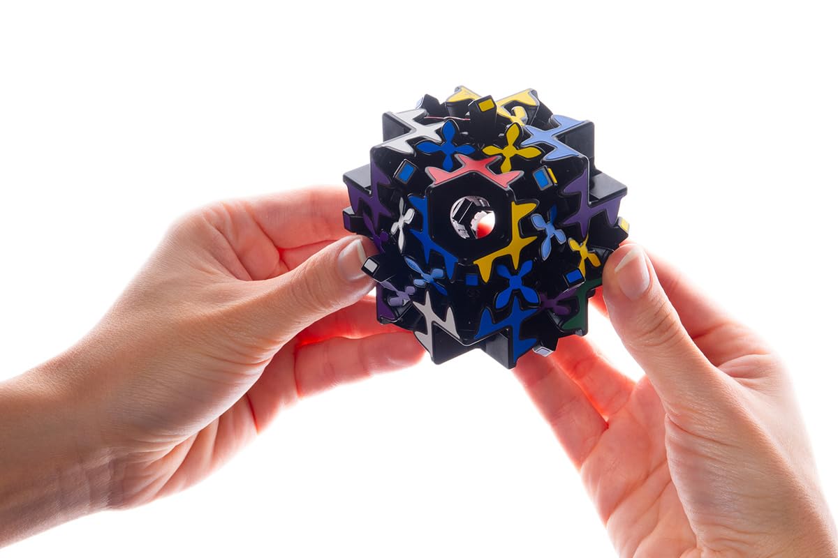 Meffert's Maltese Gear - The Original Twisting Gears Cube Brainteaser Puzzle Challenge from Recent Toys - Travel Friendly Fun for Ages 9 to Adult