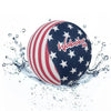 Waboba Water Bouncing Pro Ball-Stars & Stripes, White/Red/Blue