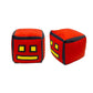 FOTN 4 Pcs Geometry Games Sprint Plush Toys Animals Cube Volume Wood Doll Toys Kids Gift