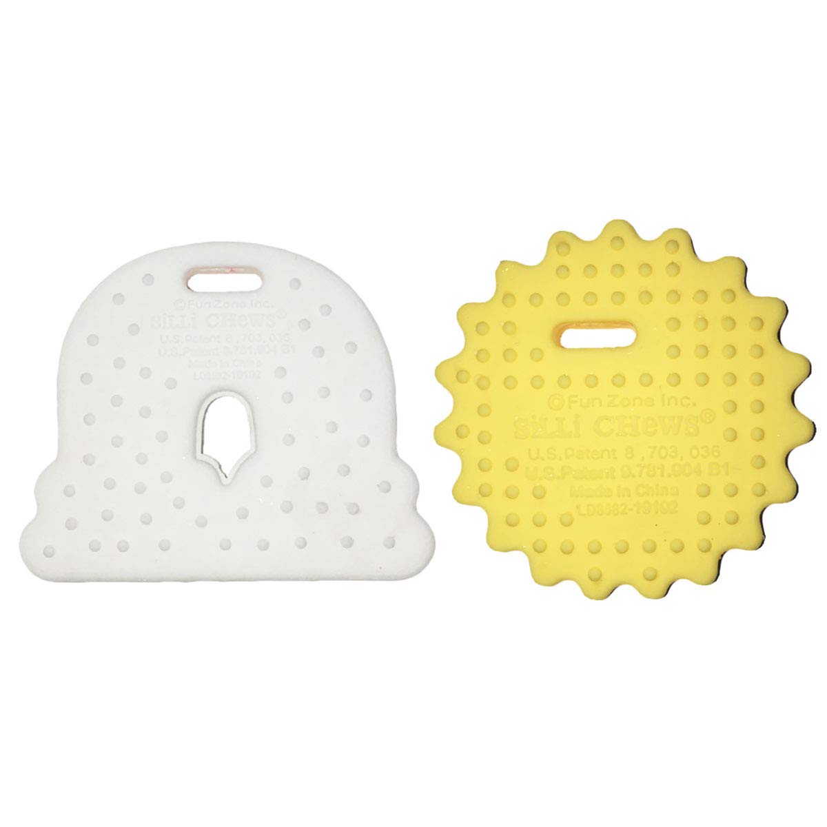 Silli Chews Rainbow Teether Celestial Sun Teethers for Babies BPA Free - Silicone Baby Teether Toys 2" Teething Gift Set
