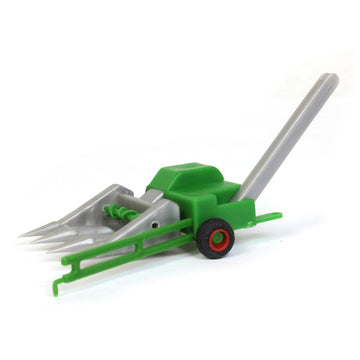 Standi Toys 1/64 Plastic New Idea Green and Silver Colored 3 Row Corn Picker Farm Toy Replica ST217