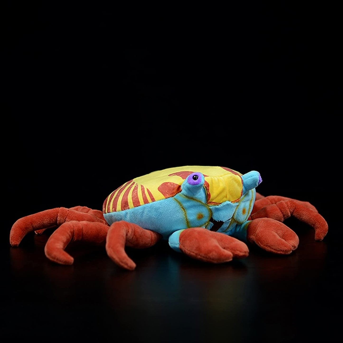 Tiny Heart Simulation Redstone Crab Plush Toy, Very Soft Realistic Realistic Plush Stuffed Animal Doll Fun Decoration Kids Birthday Gift Pillow