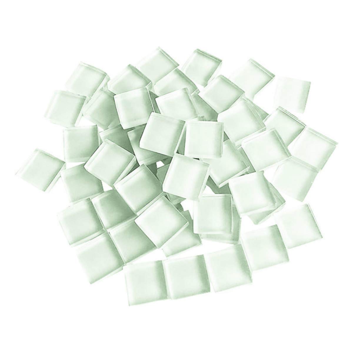 BestTeam Craft Material Mosaic Tile, Micro Glass Tiny Mini Mosaic Tile DIY Hobbies Children Handmade Crystal Free Stone Craft Material Creativity 300g