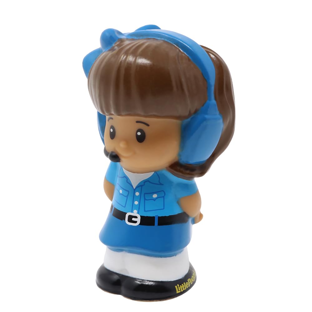 Fisher-Price Replacement Part for Collectible Little People Little Movers Airport Airplane Playset L5200 - Replacement Female Hispanic Pilot Mia