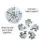 BePuzzled | Spiral Hanayama Metal Brainteaser Puzzle Mensa Rated Level 5, for Ages 12 and Up