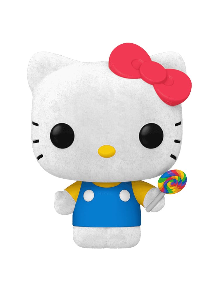 Funko Pop! Sanrio - Hello Kitty with Lollipop (Flocked) Vinyl Figure