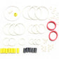 Game Room Guys Williams Jokerz Pinball White Rubber Ring Kit