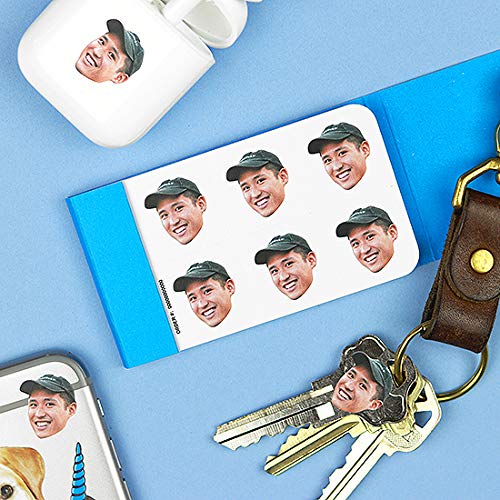 Custom Face Stickers, Pet Stickers, 0.75" Sticker Booklet - Face Sticker Book