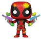 Funko POP! Marvel: Paintball Deadpool - Red Vinyl Bobble-Head Figure - Only at GameStop
