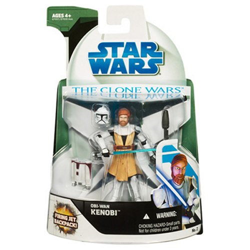 Star Wars: The Clone Wars CW40 Obi-Wan Kenobi 3.75 inch Action Figure