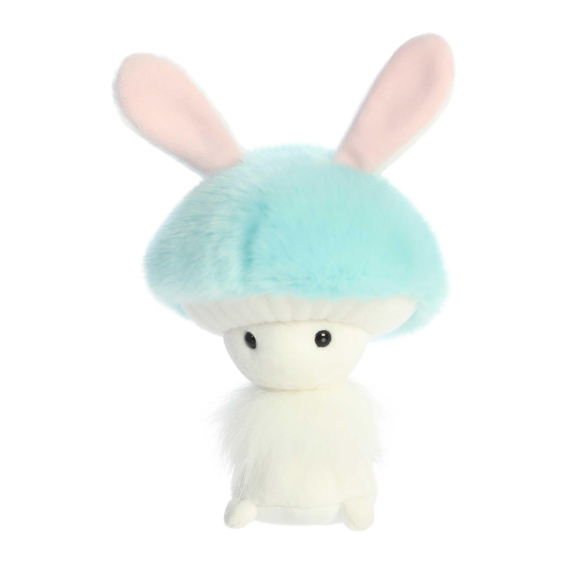 Aurora® Vibrant Spring Fungi Friends™ Stuffed Animal - Decorative Companion - Endless Fun - Blue 6 Inches