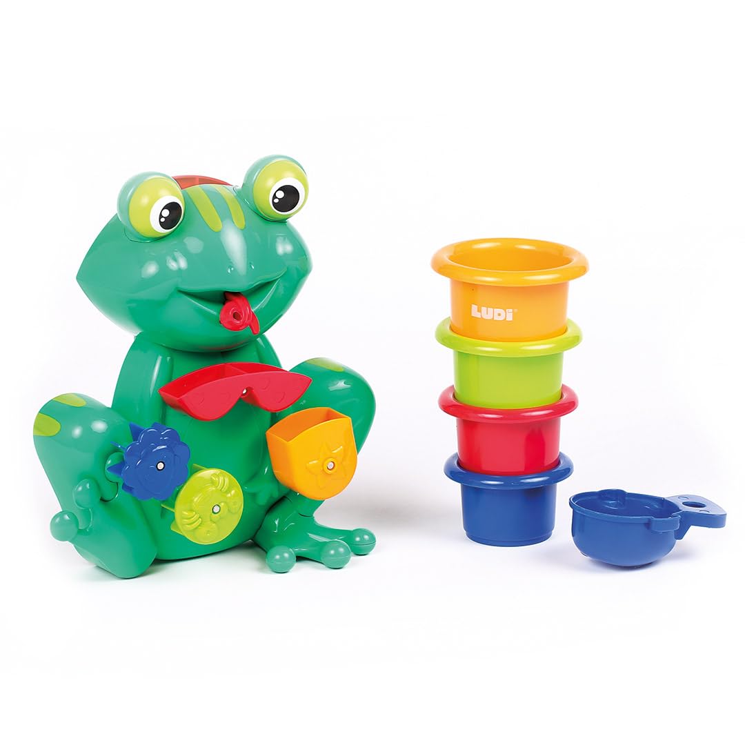 Ludi - 2246 - Tapis de Jeux & d'Eveil - BAIN COFFRET "GRENOUILLE"