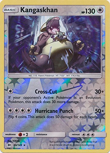 Pokemon - Kangaskhan - 99/149 - Holo Rare - Reverse Holo - Pokemon Sun & Moon