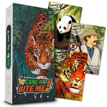 Whales Entertainment| Come On Bite Me| Fun Semi-Cooperative Bluffing Card Game for Adults & Teens| Multiplayer Strategy Party Games|Family Game Night
