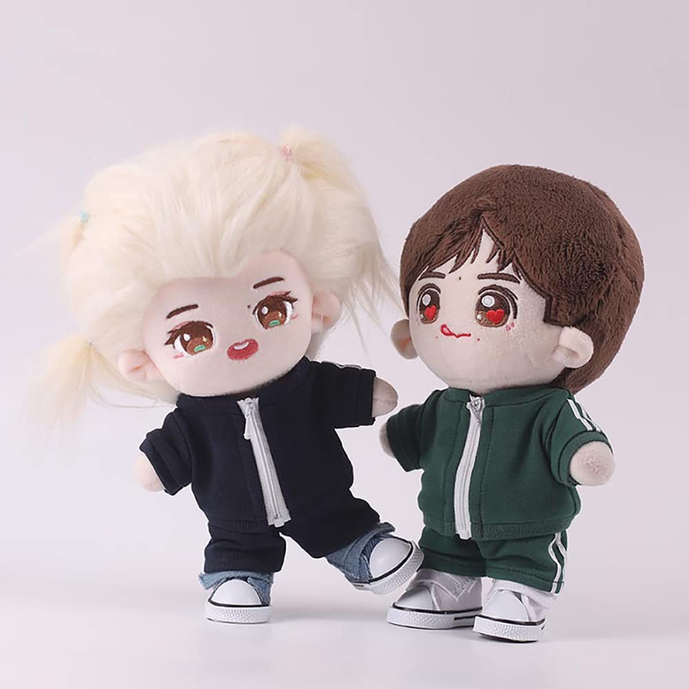 niannyyhouse Sportswear Uniforms 7.8"?20CM? Plush Doll Stuffed Figures Toys Clothes (Navy Blue)