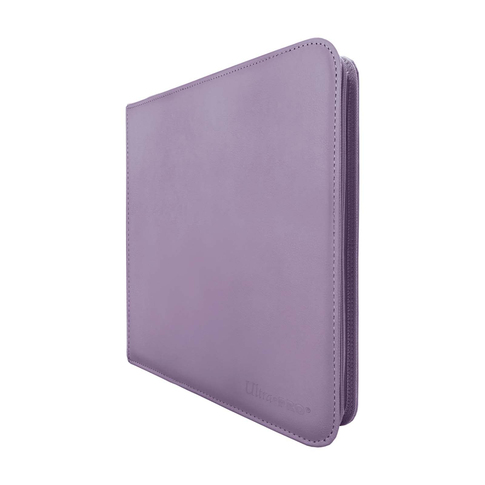 Ultra Pro E-15742 Ultra Pro-12 Pocket Zippered Pro Binder-Purple