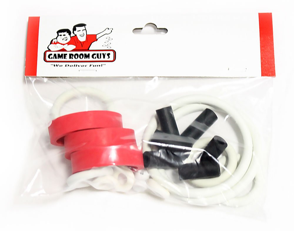 Game Room Guys Bally Shadow Pinball White Rubber Ring Kit