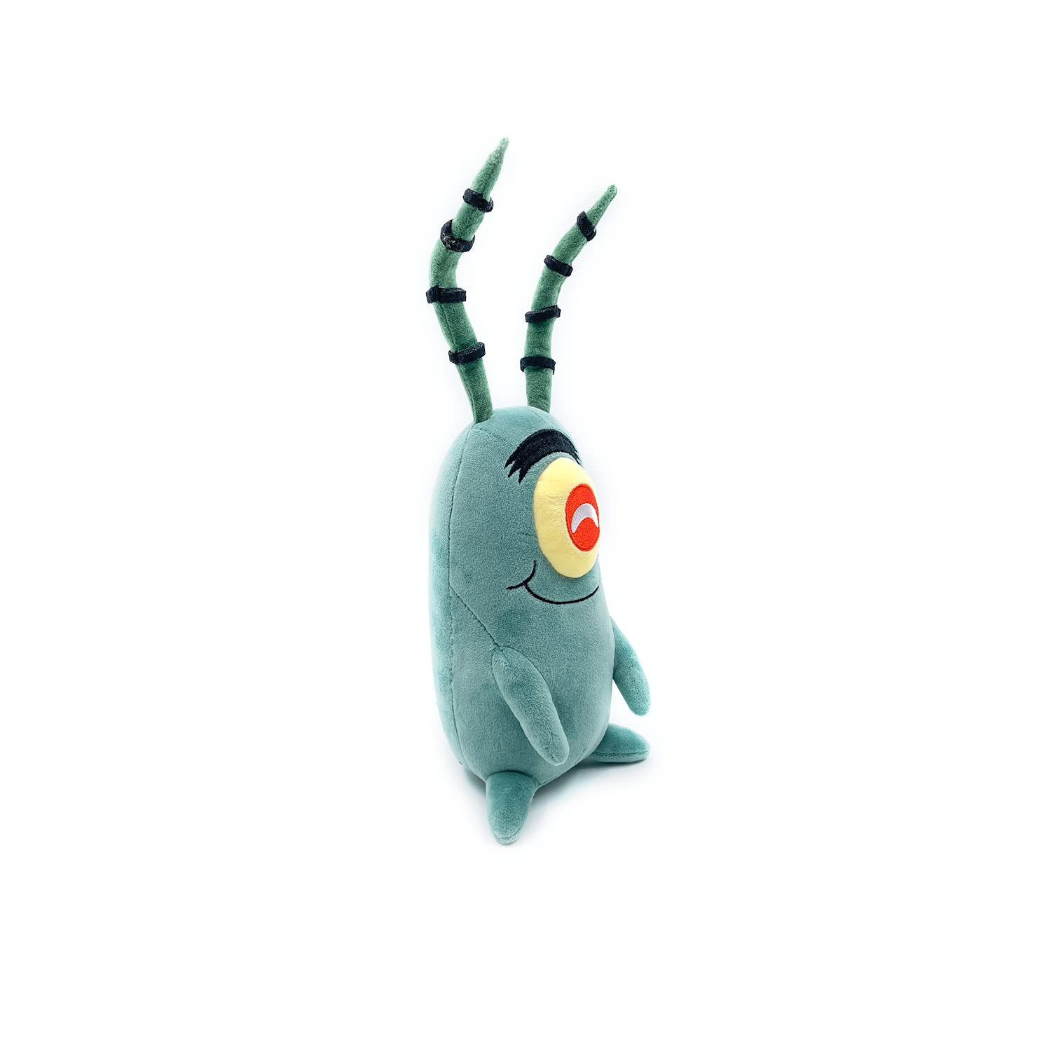 Youtooz Plankton Sitting Plush 9" Inch, Spongebob Official Licensed Stuffed Plushie, Plankton the Chum Bucket from Spongebob Squarepants
