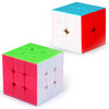 AHYUAN Speed Cube Set 2x2x2 Speed Cubes 3x3 Mgaic Cube Toy 3x3x3 Magic Cubes Puzzle Game Cube Puzzles 3x3 Puzzle Sensory Toys for Kids and Adults