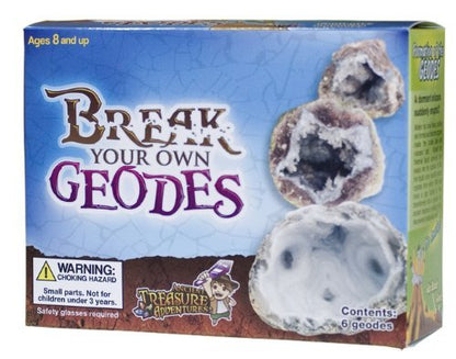 Break Your Own Geodes 6 Whole Geodes