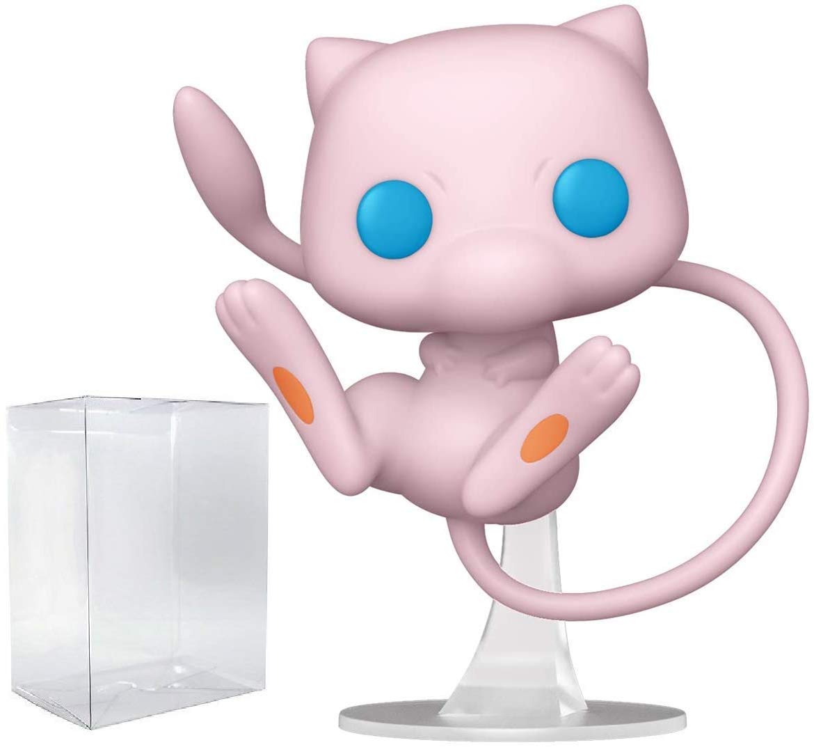 Funko Pop! Games: Pokemon - Mew Vinyl Figure (Bundled with Compatible Box Protector Case) Multicolored 3.75 inches