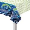 Adorable Multicolor Plastic Blue Beetle Table Cover - 54" x 96" (1 Pc.) - Fun & Unique Designs, Durable & Disposable - Perfect for Kids Parties