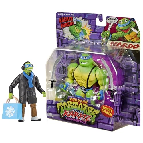 Teenage Mutant Ninja Turtles Leonardo and Nardo Theatrical Short Figure 2-Pack by Playmates Toys