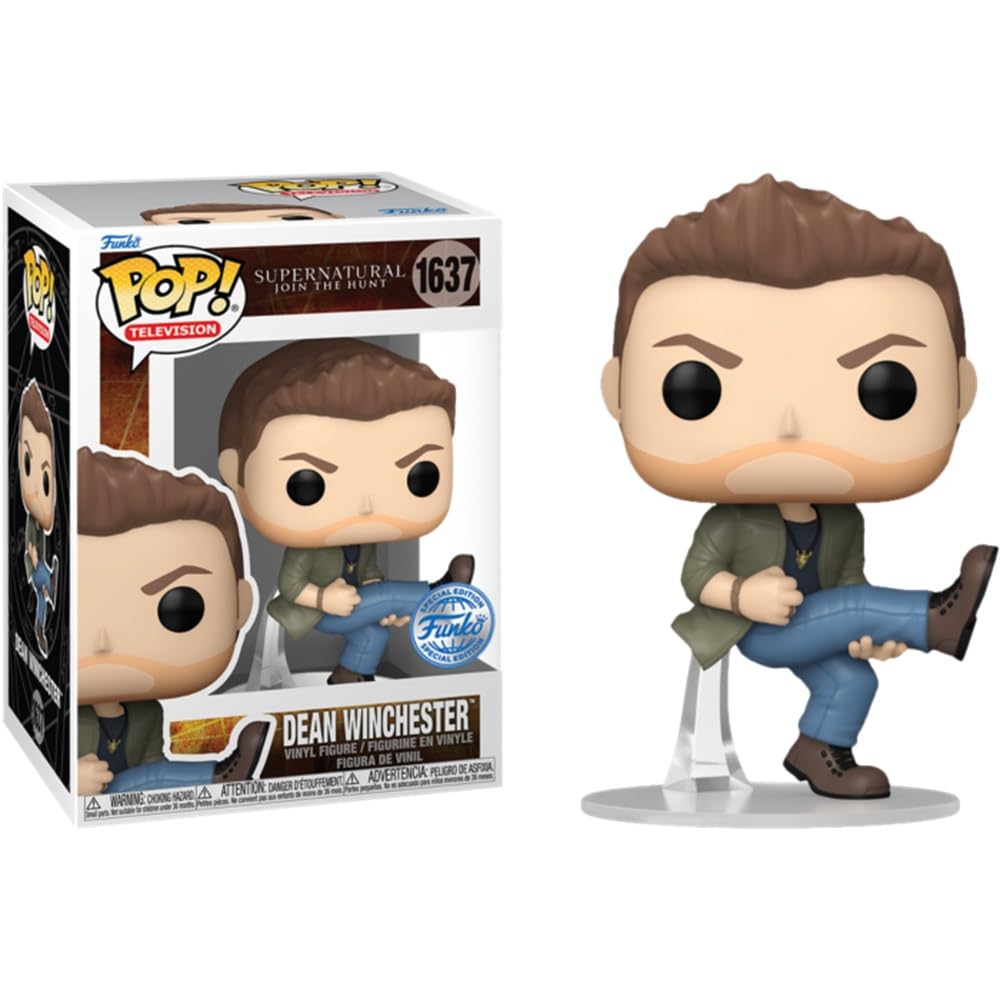 Funko Pop! Television: Supernatural - Dean Winchester Playing Air Guitar (Exclusive) #1637