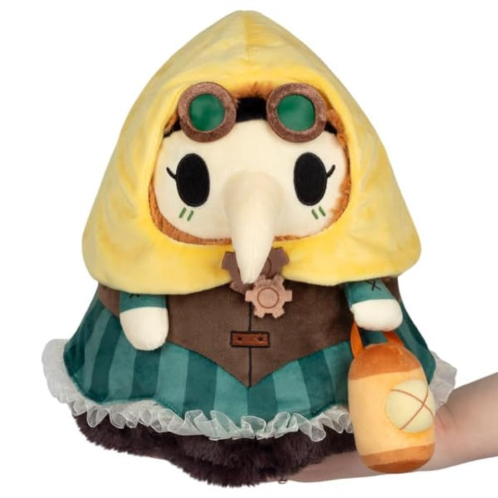 Squishable - Mini Steampunk Plague Nurse - The Mysterious Doctor Plague Collection - 10 in - Soft Toy Collectible Stuffed Animal