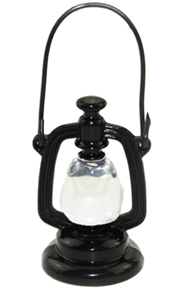 Black Dollhouse Decoration Accessories, 1:12 Dollhouse Miniature Scene Model Hurricane Lantern Play, Décor, Dollhouse Accessories (23 x 43 mm)