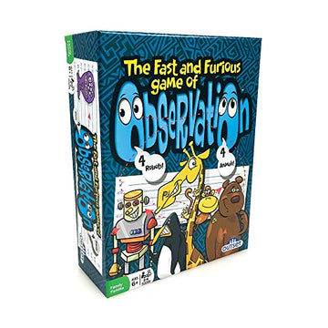Observation - A Fast Card Game of Quick Thinking - Find the Set of 4! - 2 to 6 Players - Fast & Easy-to-Learn Card Game for Families - Fun for Kids